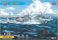 Be-14 all-weather SAR flying boat plastic model