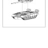 T-80 УМ1 основной боевой танк сборная модель