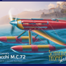 Macchi M.C. 72 гидросамолет сборная модель