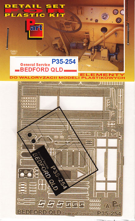 Bedford QLD General Service -набор травления для модели IBG