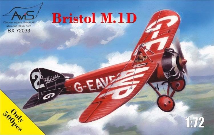 Bristol M.1D винищувач  1/72