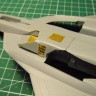 Detailing set for aircraft T-50 PAK-FA (Zvezda) photo-etched