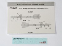 Soviet Missile R-27ER/ET (AA-10 Alamo) & AKU-470 Stencils (Var.1)  Decals 1/72