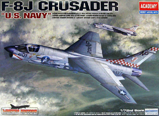 F-8J CRUSADER "U.S. NAVY" -Палубный многоцелевой истребитель