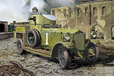 British Armoured Car (Pattern 1914) броньовик збірна модель