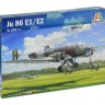 JU-86  E-1/E-2 Юнкерс бомбардировщик-разведчик сборная модель