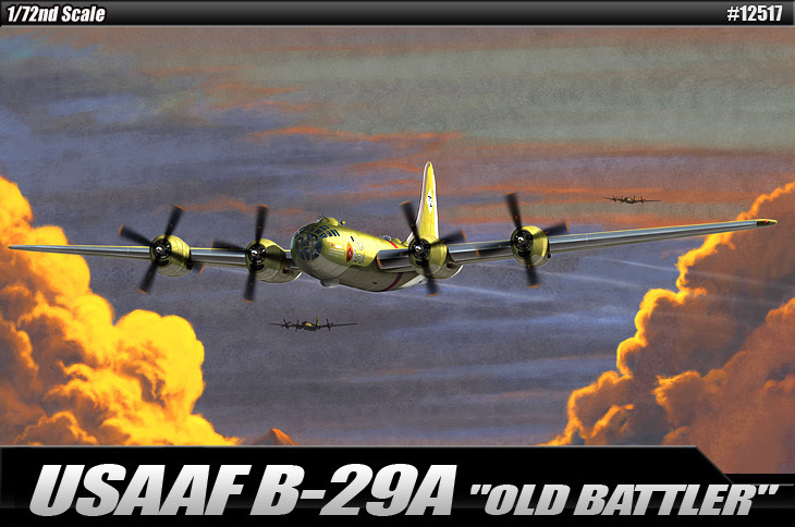 Academy 12517 USAAF Boeing B-29A «Old battler» bomber