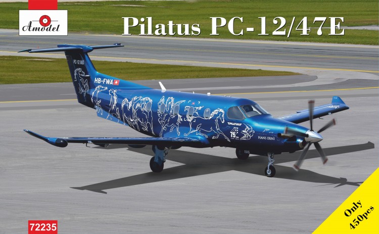 Pilatus PC12/47E  HB-FWA plastic kit