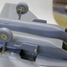 Detailing set for aircraft model MiG-29 (Zvezda) photo-etched
