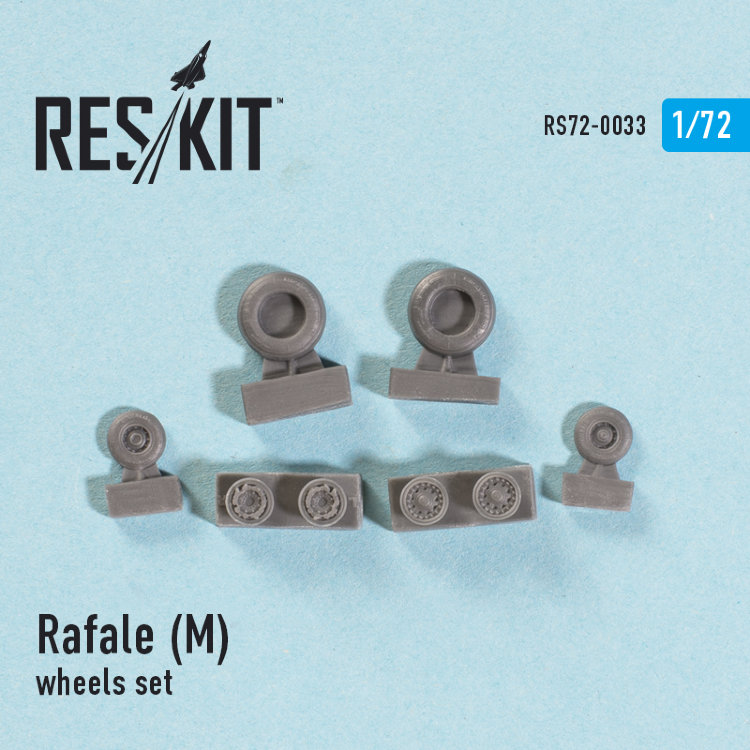 Rafale (M) Dassault  набор смоляных колес 1/72