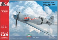 Me.209 V4 швидкісний винищувач збірна модель