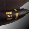 SR-71 Blackbird. Grides photo-etched