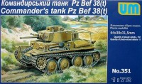 Командирский танк Pz. 38t пластиковая сборная модель