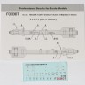 Foxbot Decals 1/72 Soviet Missile R-73 (AA-11 Archer) & 7/8 points of Digital Su-27 Stencils