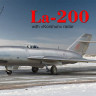 Ла-200 Истребитель-перехватчик  с радаром "Коршун" сборная модель 1/72