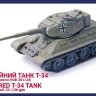 Т-34 Трофейний танк з гарматою 88 мм KwK 36L/36  збiрна модель