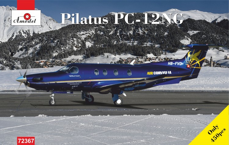 Pilatus PC12NG HB-FVD aircraft kit