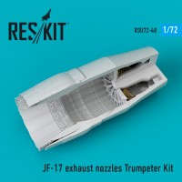 JF-17 exhaust nozzle for Trumpeter Kit (1/72)