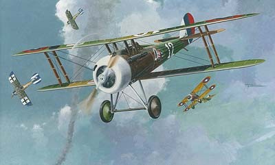 Nieuport 28b fighter model kit