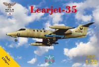 Learjet 35 N541PA сборная модель самолета