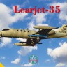 Learjet 35 N541PA збірна модель літака