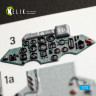 K72040 SU-27 Interior 3D Decals For Trumpeter Kit