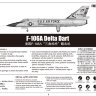 F-106 A  Delta Dart  самолет истребитель-перехватчик  сборная модель 1/72