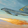 F-106 A  Delta Dart  самолет истребитель-перехватчик  сборная модель 1/72