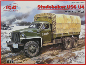 Studebaker US6 U4 с тентом, лебедкой