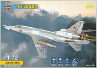 сборная модель Ту-22КДП бомбардировщик-ракетоносец. Носитель ракеты Х-22М