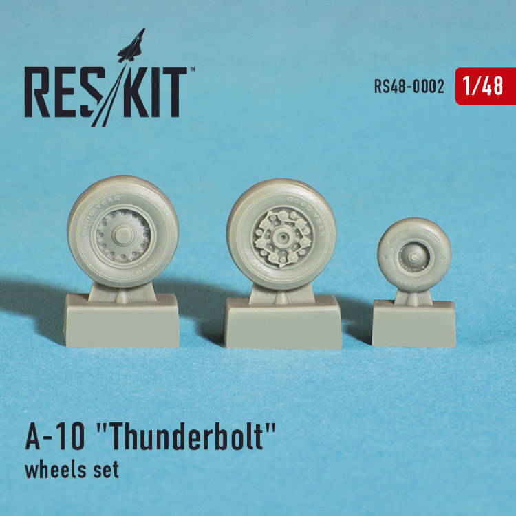 A-10 "Thunderbolt" Fairchild Republic набор смоляных колес 1/48