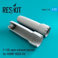 F-14 (B\D) open exhaust nozzles for HOBBY BOSS (1/72)