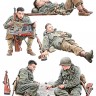 U.S. Soldiers at rest plastic model