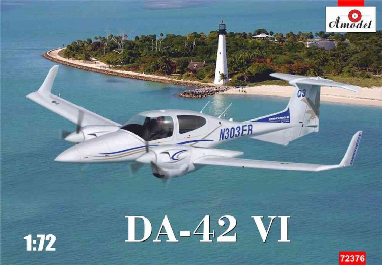 AMODEL 72376 Diamond DA42 VI aircraft plastic model kit