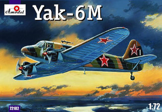 Yak-6M military 1/72 Amodel 