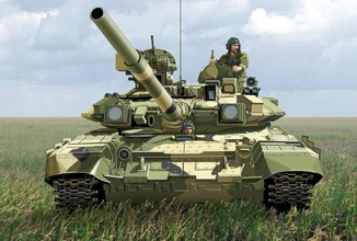 Т-90 Российский основной боевой танк масштаб 1/72