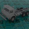 Сборная модель советский шестиколесный армейский грузовой автомобиль