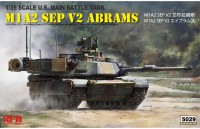 Американский танк ОБТ M1A2 SEP V2 Abrams пластиковая сборная модель