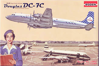 DC-7 KLM Royal Dutch авиалинии