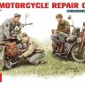 Американские мотоциклы на ремонте Набор фигур