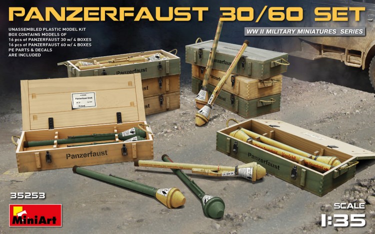 PANZERFAUST 30/60 SET Plastic model kit