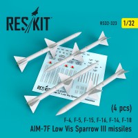 AIM-7F Low Vis Sparrow III missiles (4pcs)