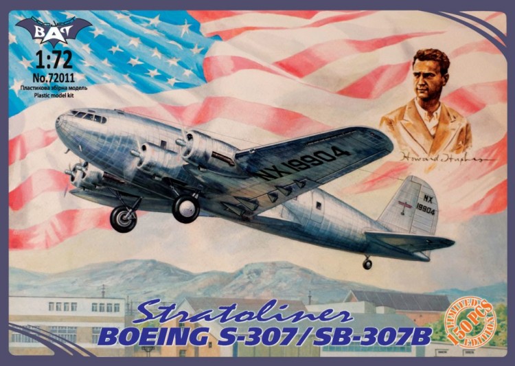 Boeing S-307/SB-307B Stratoliner plastic model kit