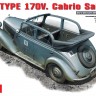 MB TYPE 170V Cabrio Saloon plastic model kit