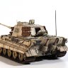 сборная модель  Pz.Kpfw.VI Ausf.B "Королевский Тигр" с башней Хеншель  Германский тяжелый танк