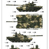 Т-72 Б 2 "Рогатка" российский танк сборная модель 
