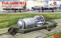 FAB-5000 m54 soviet aircraft bomb