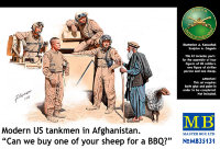 "Продайте овечку на шашлык!". Современные танкисты США в Афганистане. Набор сборных фигур