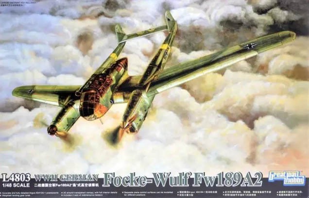 Fw-189 A2 WWII німецький літак-розвідник