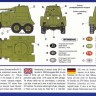 Armored Vehicle BA-10 (with snowtracks) plastic model kit